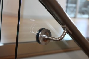 Glass railings, railing